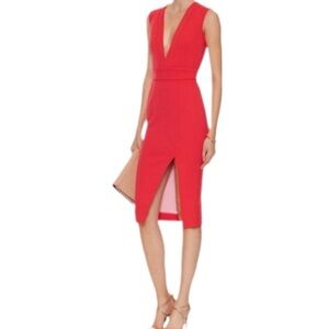 Nicholas new with tags red zip dress - gorgeous!